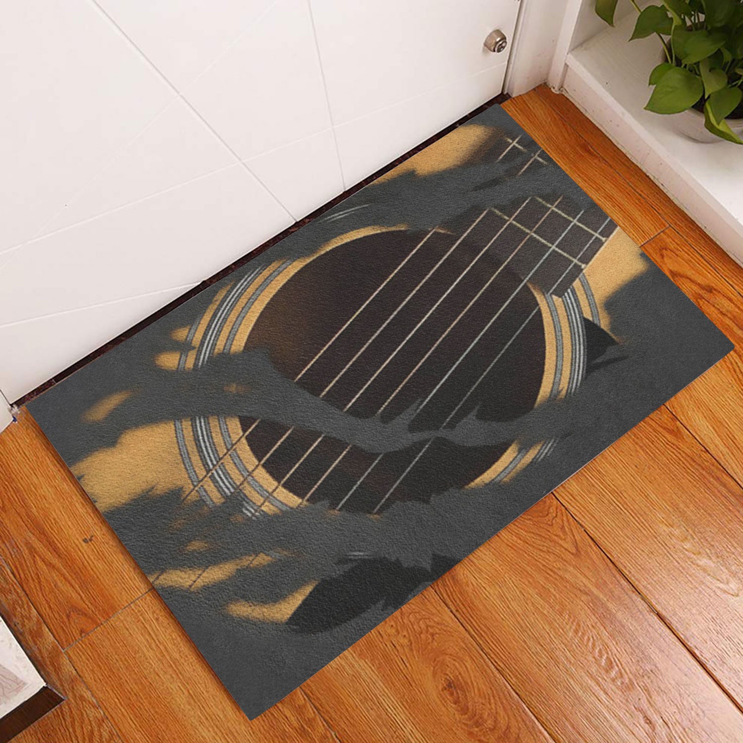 Ohaprints-Doormat-Outdoor-Indoor-Acoustic-Guitar-Crack-Scratch-Rubber-Door-Mat-1086-