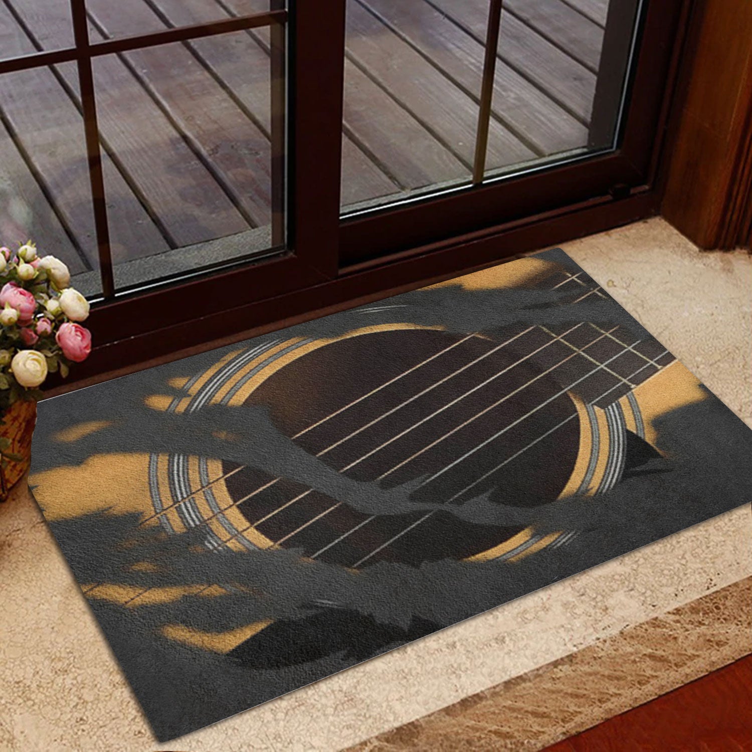 Ohaprints-Doormat-Outdoor-Indoor-Acoustic-Guitar-Crack-Scratch-Rubber-Door-Mat-1086-