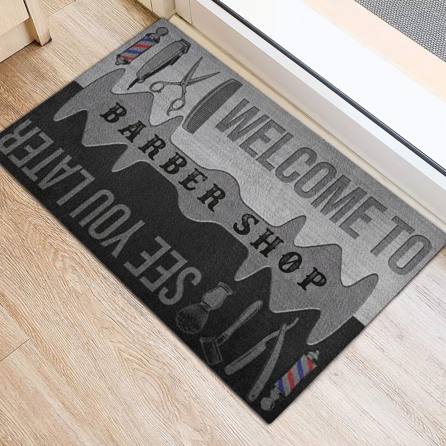 Ohaprints-Doormat-Outdoor-Indoor-Hairdresser-Welcome-Barber-Shop-Rubber-Door-Mat-1088-