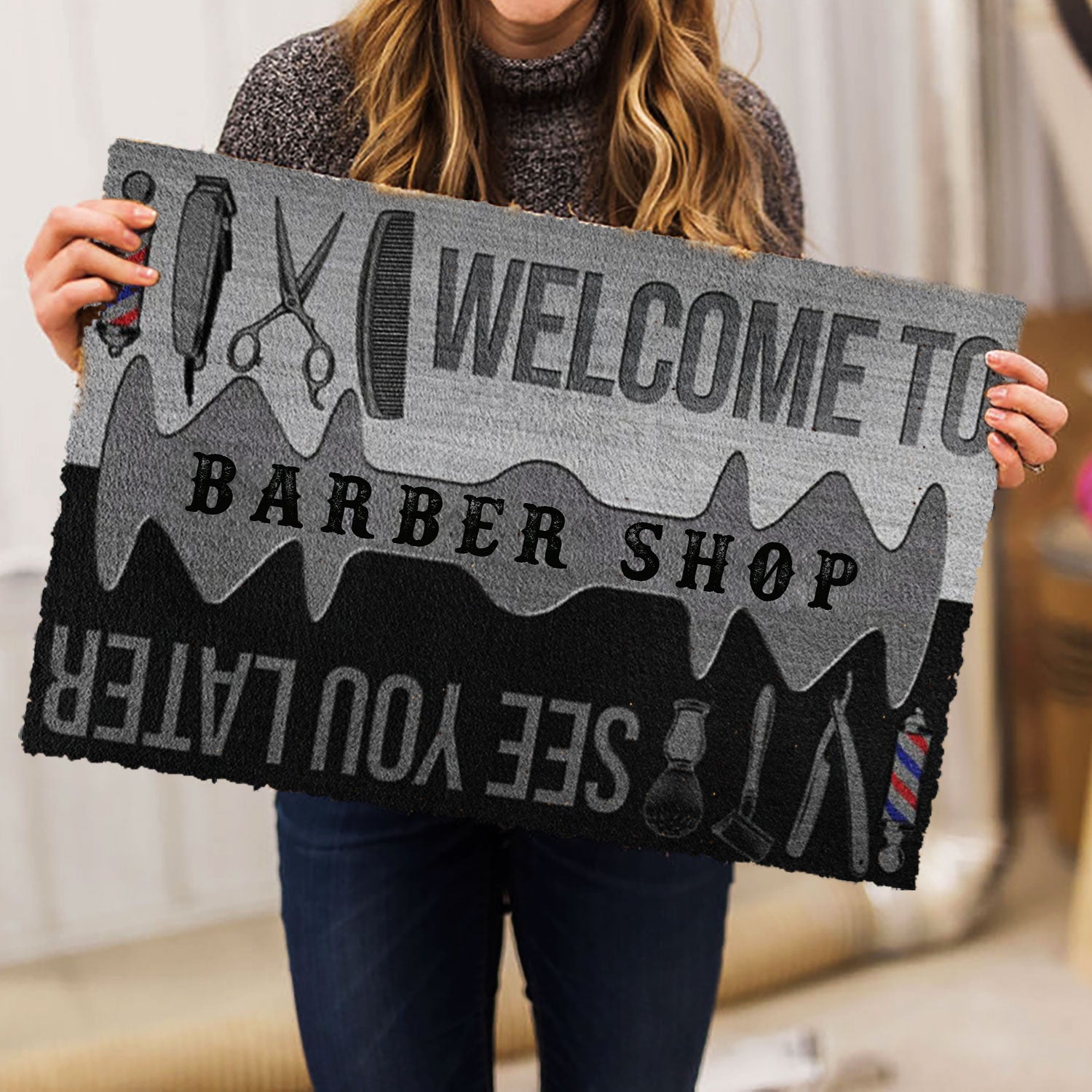 Ohaprints-Doormat-Outdoor-Indoor-Hairdresser-Welcome-Barber-Shop-Rubber-Door-Mat-1088-