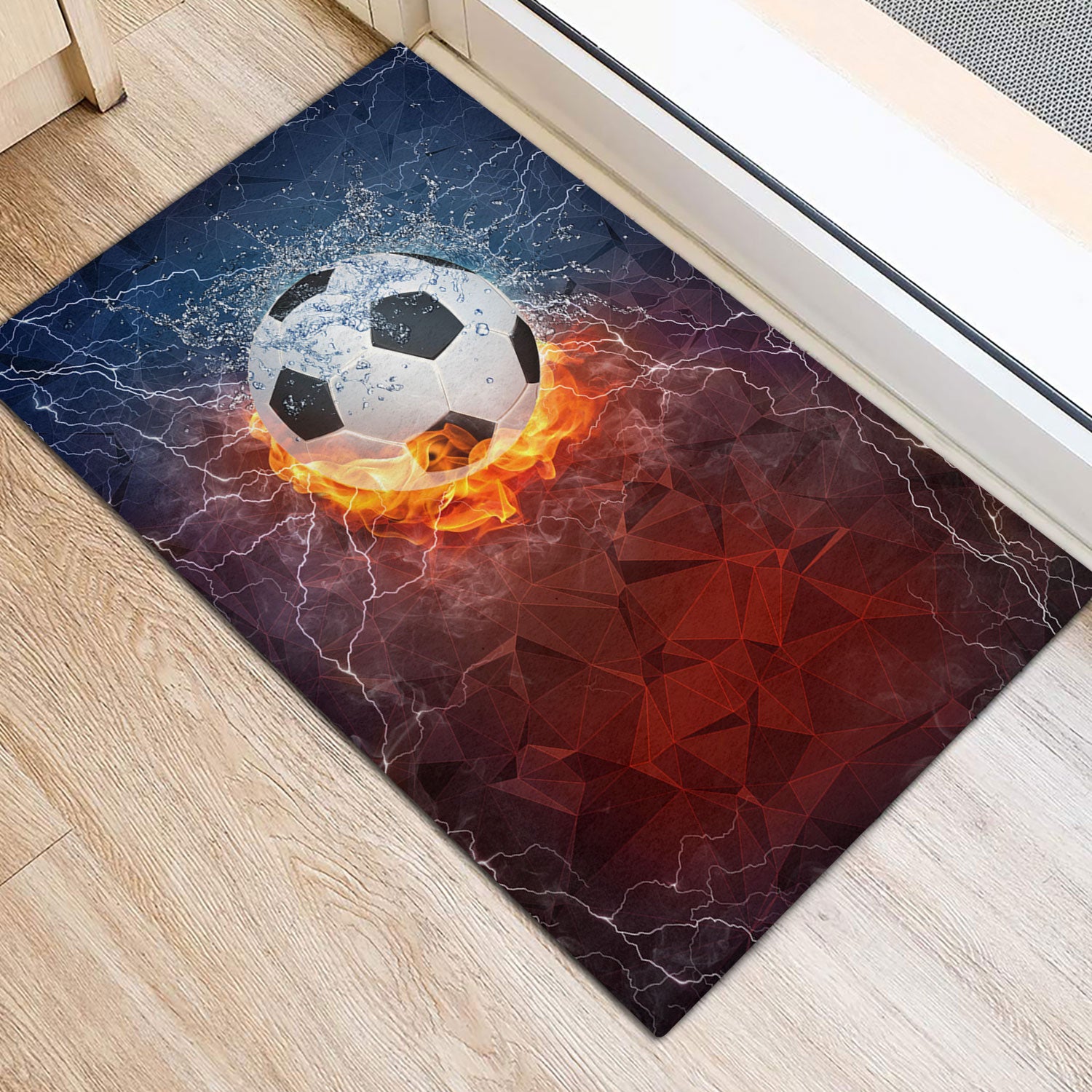 Ohaprints-Doormat-Outdoor-Indoor-Soccer-Ball-In-Fire-And-Water-Thunder-Lightening-Rubber-Door-Mat-1124-