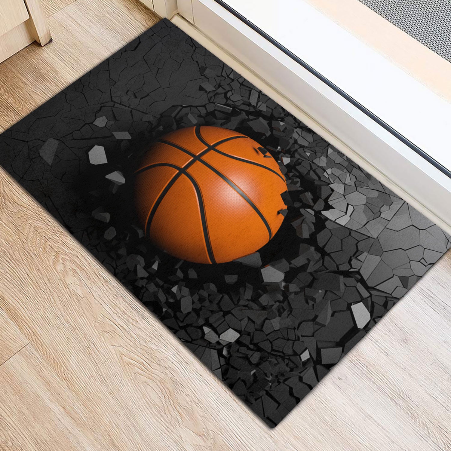 Ohaprints-Doormat-Outdoor-Indoor-Basketball-Ball-Crack-Breaking-Great-Force-Through-Rubber-Door-Mat-1135-