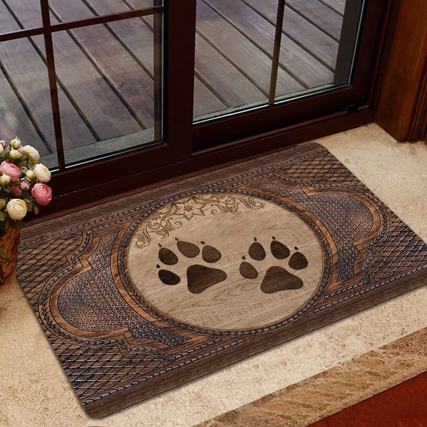 Ohaprints-Doormat-Outdoor-Indoor-Cat-Paw-Sculpture-Wood-Pattern-Rubber-Door-Mat-47-