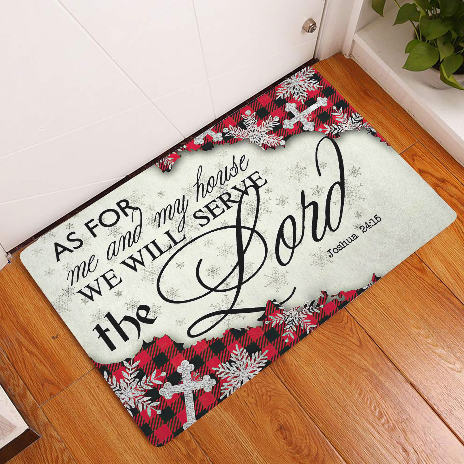 Ohaprints-Doormat-Outdoor-Indoor-We-Will-Serve-The-Lord-Christmas-Christian-Red-Rubber-Door-Mat-2-