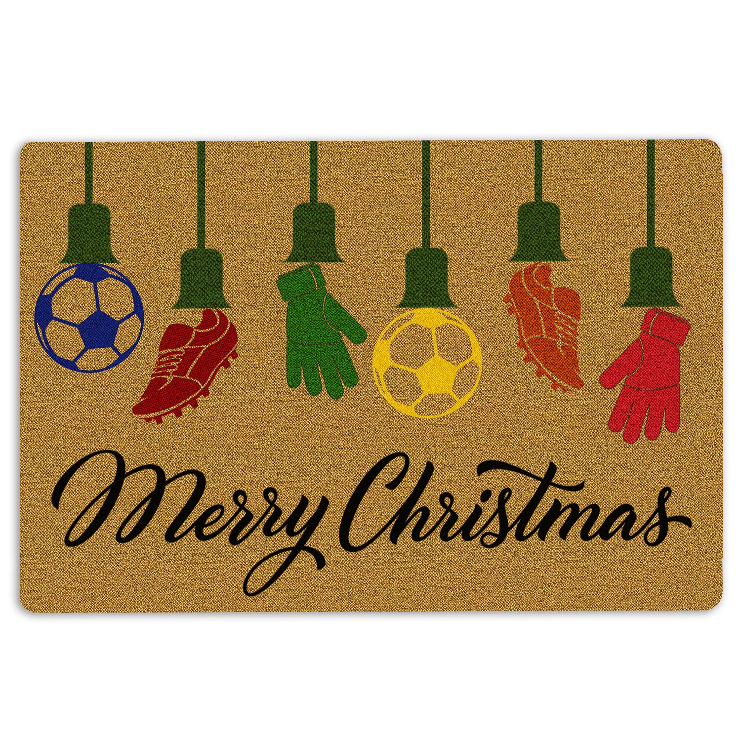 Ohaprints-Doormat-Outdoor-Indoor-Merry-Christmas-Soccer-String-Light-Xmas-Winter-Rubber-Door-Mat-5-18'' x 30''