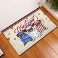 Ohaprints-Doormat-Outdoor-Indoor-Pug-Dog-Patriotic-American-Firework-4Th-Of-July-Independence-Day-Rubber-Door-Mat-1137-