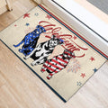 Ohaprints-Doormat-Outdoor-Indoor-Rottweiler-Dog-Patriotic-American-4Th-Of-July-Independence-Day-Rubber-Door-Mat-1176-