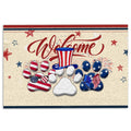 Ohaprints-Doormat-Outdoor-Indoor-Dog-Paw-Patriotic-American-Firework-4Th-Of-July-Independence-Day-Rubber-Door-Mat-1150-18'' x 30''