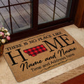 Ohaprints-Doormat-Outdoor-Indoor-Montana-Red-Plaid-Pattern-Custom-Personalized-Name-Number-Rubber-Door-Mat-135-