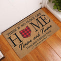 Ohaprints-Doormat-Outdoor-Indoor-Ohio-Red-Plaid-Pattern-Custom-Personalized-Name-Number-Rubber-Door-Mat-145-