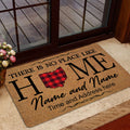 Ohaprints-Doormat-Outdoor-Indoor-Ohio-Red-Plaid-Pattern-Custom-Personalized-Name-Number-Rubber-Door-Mat-145-