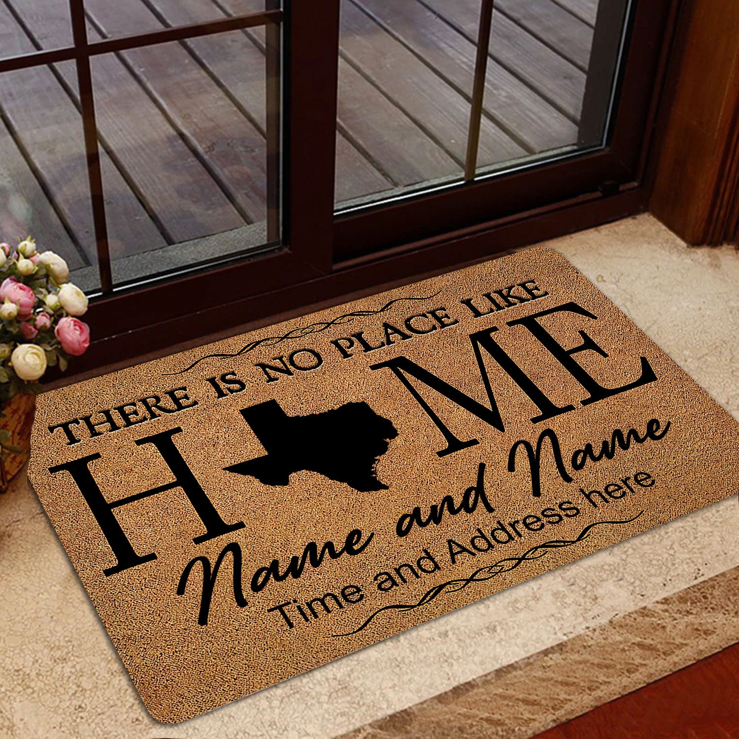 Ohaprints-Doormat-Outdoor-Indoor-Place-Like-Home-Texas-Custom-Personalized-Name-Number-Rubber-Door-Mat-150-