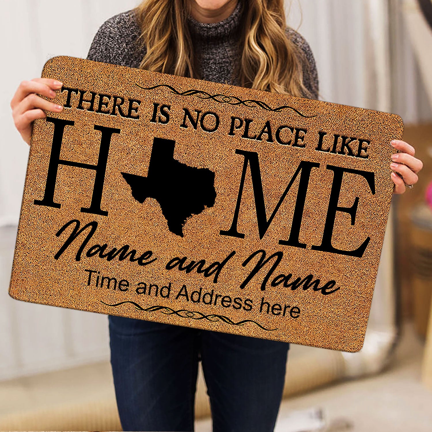 Ohaprints-Doormat-Outdoor-Indoor-Place-Like-Home-Texas-Custom-Personalized-Name-Number-Rubber-Door-Mat-150-