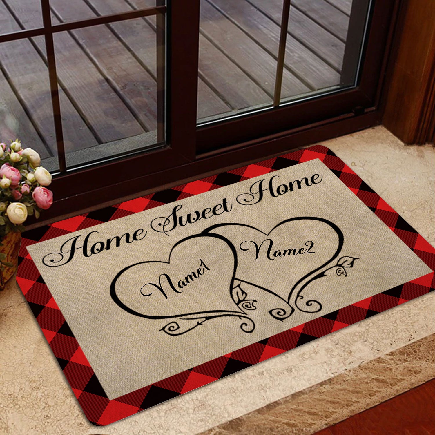 Ohaprints-Doormat-Outdoor-Indoor-Home-Sweet-Home-Custom-Personalized-Name-Rubber-Door-Mat-195-