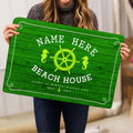 Ohaprints-Doormat-Outdoor-Indoor-Green-Beach-House-Seahorse-Custom-Personalized-Name-Number-Rubber-Door-Mat-201-