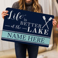 Ohaprints-Doormat-Outdoor-Indoor-Navy-Lake-House-Life-Custom-Personalized-Name-Rubber-Door-Mat-209-