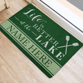 Ohaprints-Doormat-Outdoor-Indoor-Green-Lake-House-Life-Custom-Personalized-Name-Rubber-Door-Mat-210-