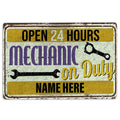 Ohaprints-Doormat-Outdoor-Indoor-Mechanic-Garage-Open-24-Hours-Custom-Personalized-Name-Rubber-Door-Mat-495-18'' x 30''