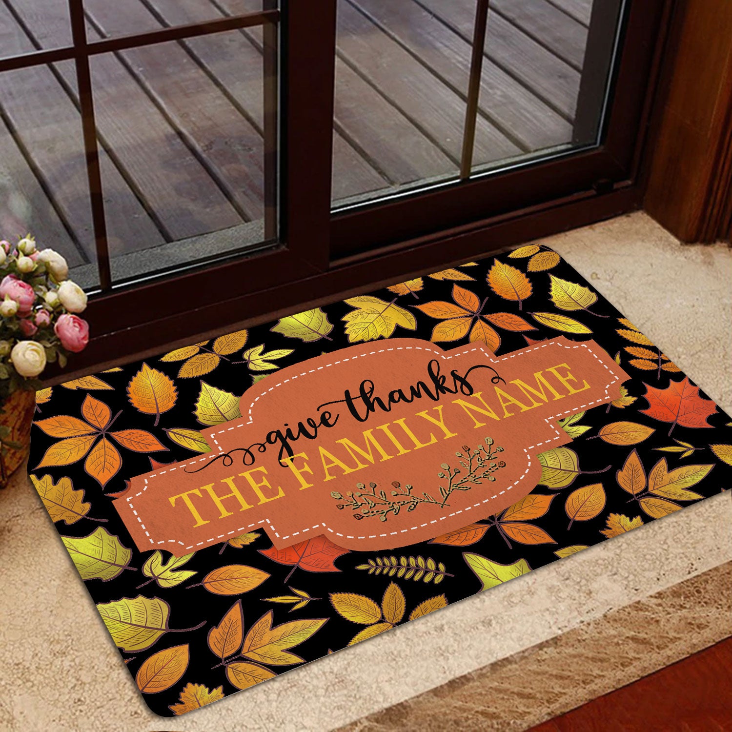 Ohaprints-Doormat-Outdoor-Indoor-Family-Thanksgiving-Autumn-Leaves-Custom-Personalized-Name-Rubber-Door-Mat-499-