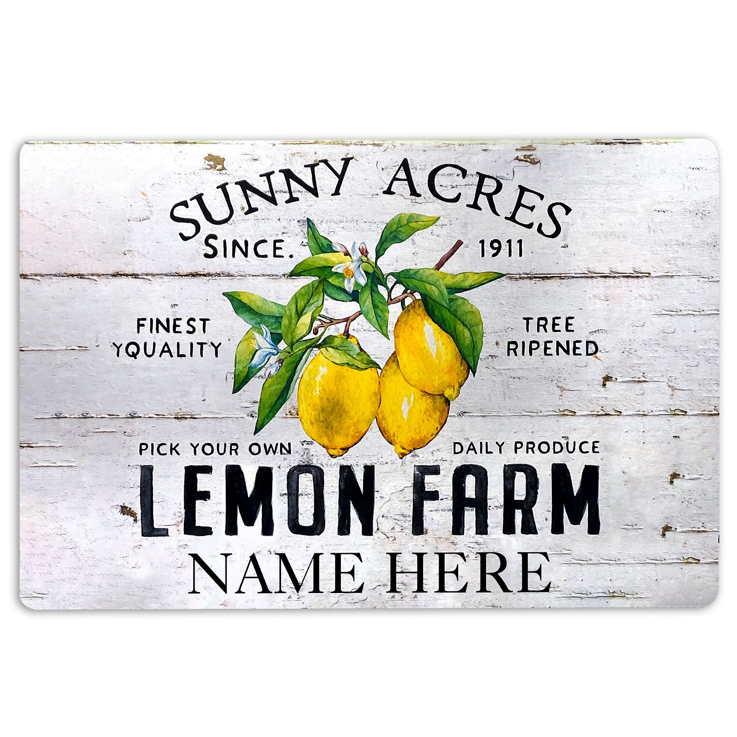 Ohaprints-Doormat-Outdoor-Indoor-Welcome-To-Our-Lemon-Farm-Custom-Personalized-Name-Rubber-Door-Mat-501-18'' x 30''