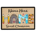 Ohaprints-Doormat-Outdoor-Indoor-Home-Sweet-Classroom-Teach-Inspire-Custom-Personalized-Name-Rubber-Door-Mat-515-18'' x 30''