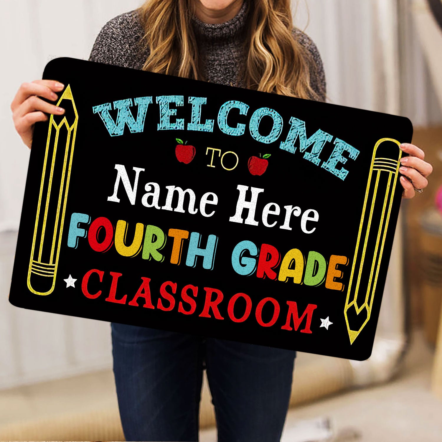 Ohaprints-Doormat-Outdoor-Indoor-Welcome-To-4Th-Grade-Classroom-Custom-Personalized-Name-Rubber-Door-Mat-531-