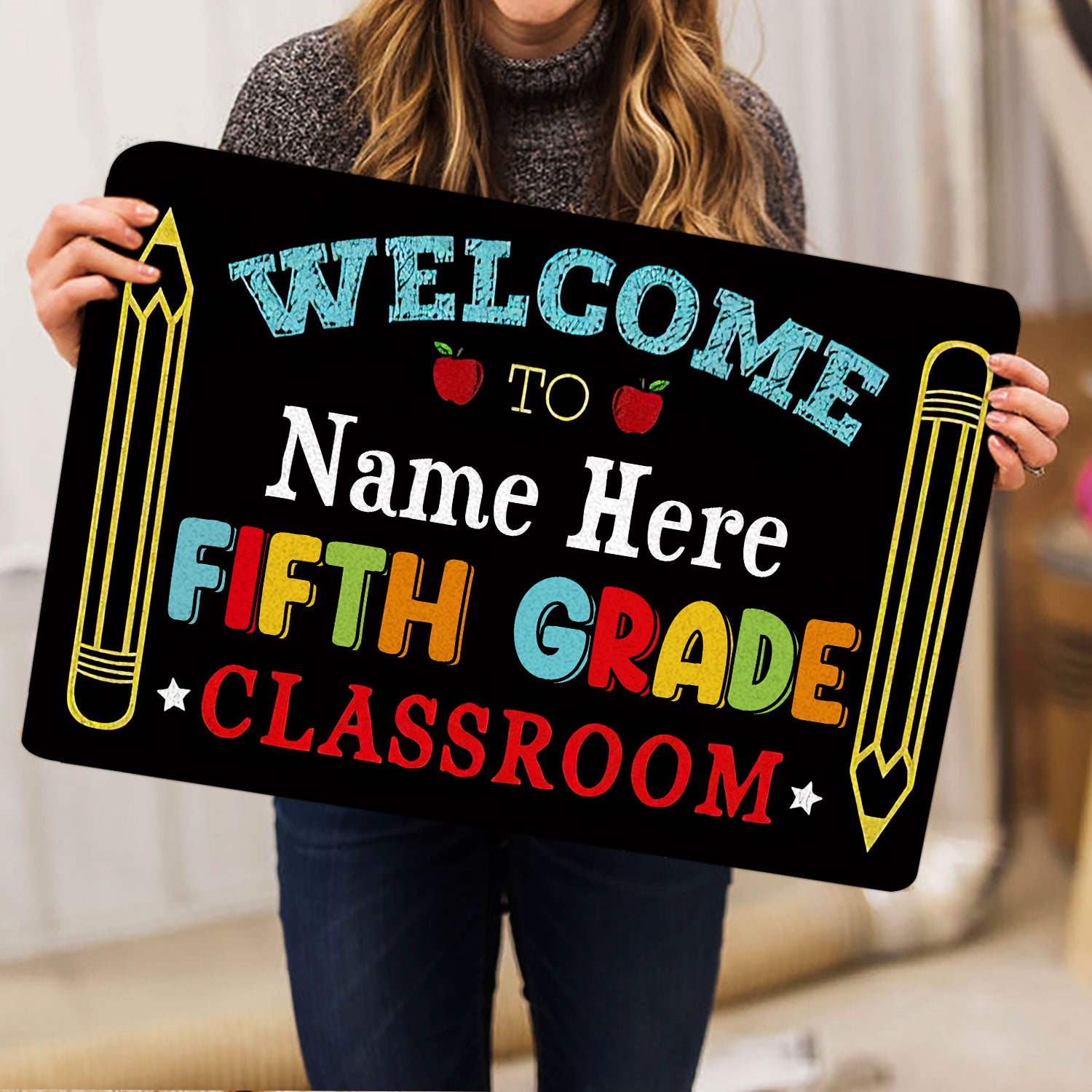 Ohaprints-Doormat-Outdoor-Indoor-Welcome-To-5Th-Grade-Classroom-Custom-Personalized-Name-Rubber-Door-Mat-532-