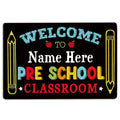 Ohaprints-Doormat-Outdoor-Indoor-Welcome-To-Pre-School-Classroom-Custom-Personalized-Name-Rubber-Door-Mat-534-18'' x 30''