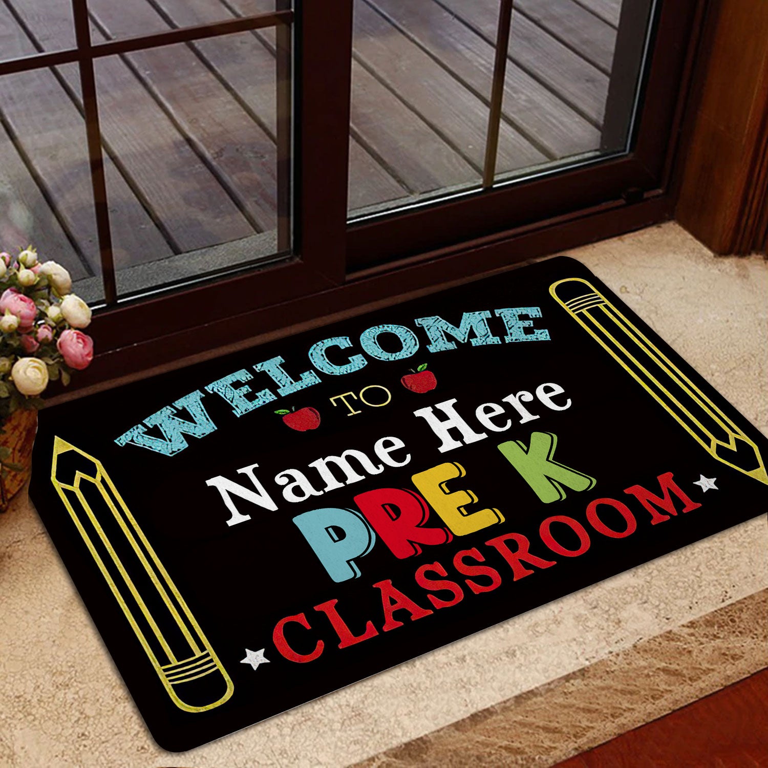 Ohaprints-Doormat-Outdoor-Indoor-Welcome-To-Pre-K-Classroom-Custom-Personalized-Name-Rubber-Door-Mat-535-