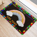 Ohaprints-Doormat-Outdoor-Indoor-You'Re-All-Welcome-Boho-Rainbow-Custom-Personalized-Name-Rubber-Door-Mat-538-