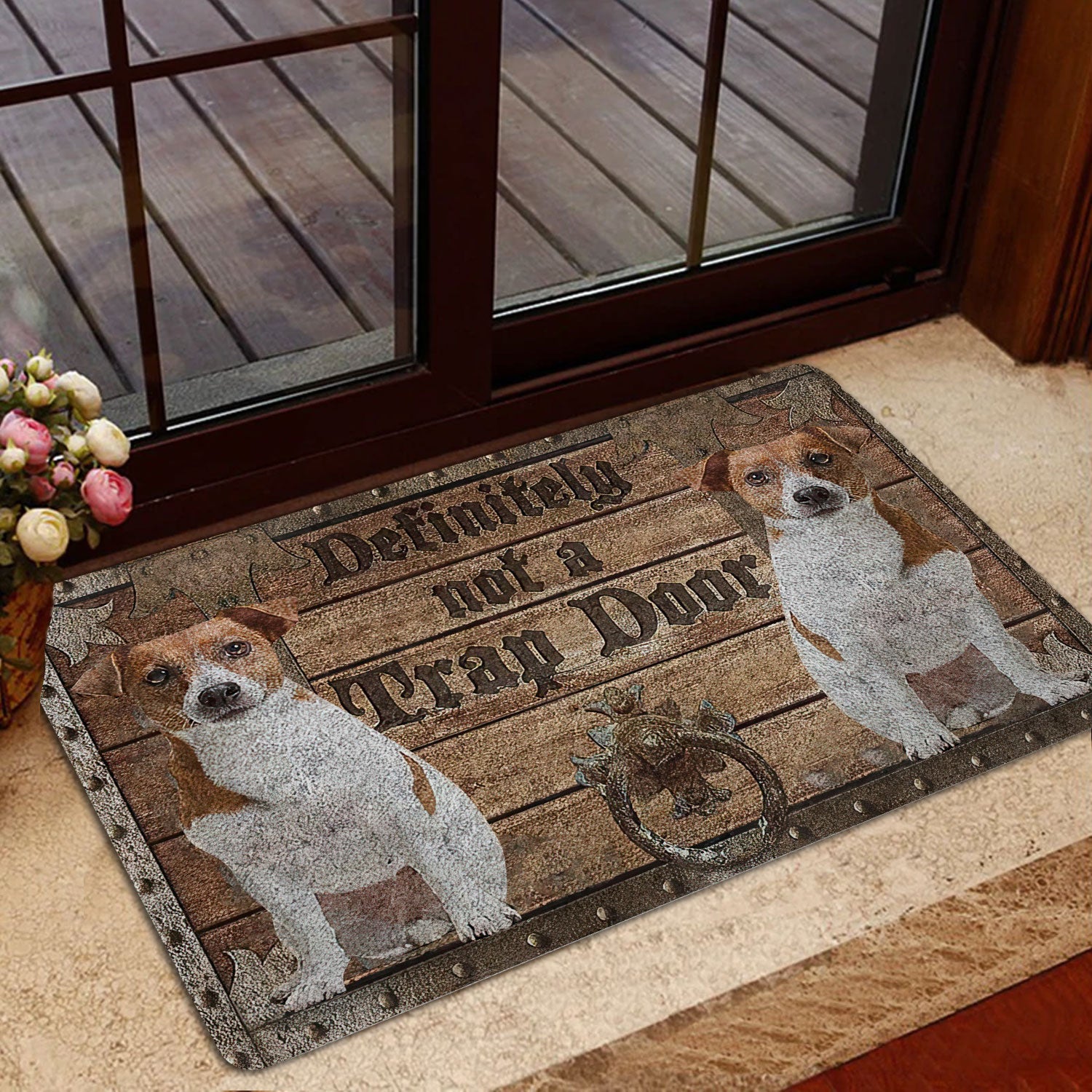 Ohaprints-Doormat-Outdoor-Indoor-Definitely-Not-A-Trap-Door-Jack-Russell-Terrier-Rubber-Door-Mat-1928-