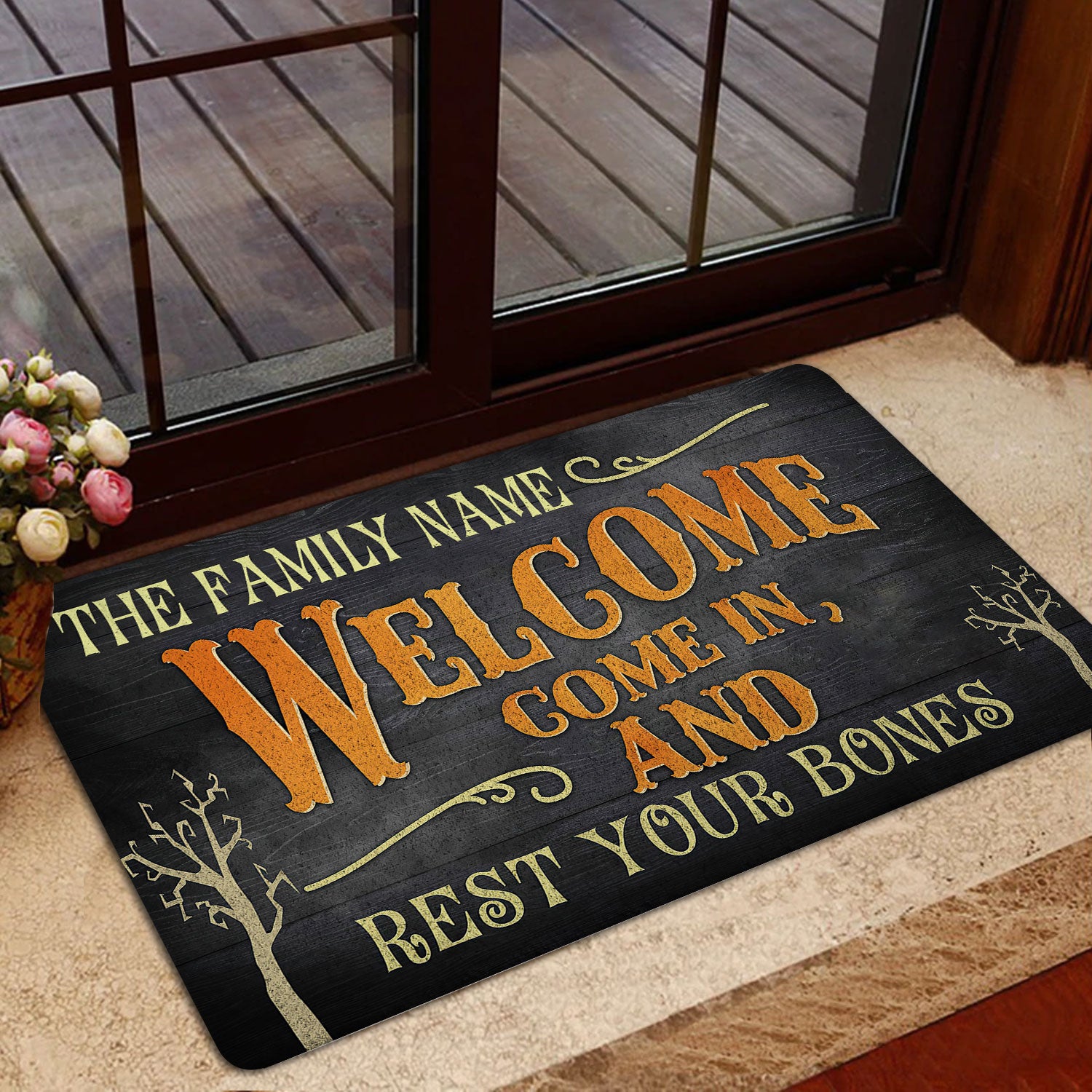 Ohaprints-Doormat-Outdoor-Indoor-Welcome-Bones-Family-Name-Custom-Personalized-Name-Rubber-Door-Mat-2021-