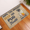 Ohaprints-Doormat-Outdoor-Indoor-Brought-Beer-And-Pug-Treat-Custom-Personalized-Name-Rubber-Door-Mat-1967-