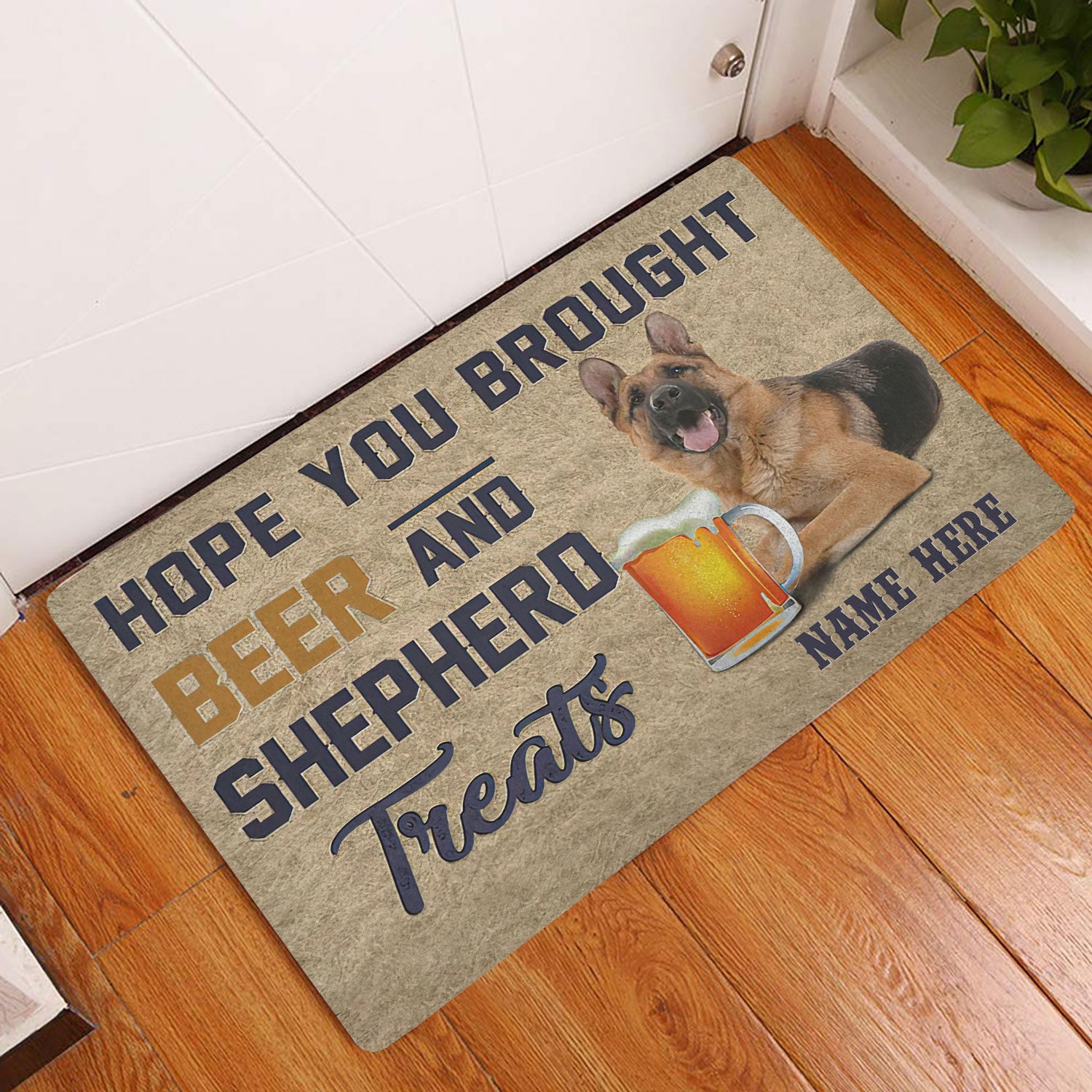 Ohaprints-Doormat-Outdoor-Indoor-Brought-Beer-And-Shepherd-Treat-Custom-Personalized-Name-Rubber-Door-Mat-1969-