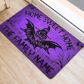Ohaprints-Doormat-Outdoor-Indoor-Halloween-Purple-Night-Bat-Custom-Personalized-Name-Rubber-Door-Mat-9-