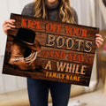 Ohaprints-Doormat-Outdoor-Indoor-Wood-Cowboy-Cowgirl-Brown-Western-Custom-Personalized-Name-Rubber-Door-Mat-320-