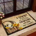 Ohaprints-Doormat-Outdoor-Indoor-Cowboy-Cowgirl-Boots-Couple-Sunflower-Custom-Personalized-Name-Rubber-Door-Mat-449-