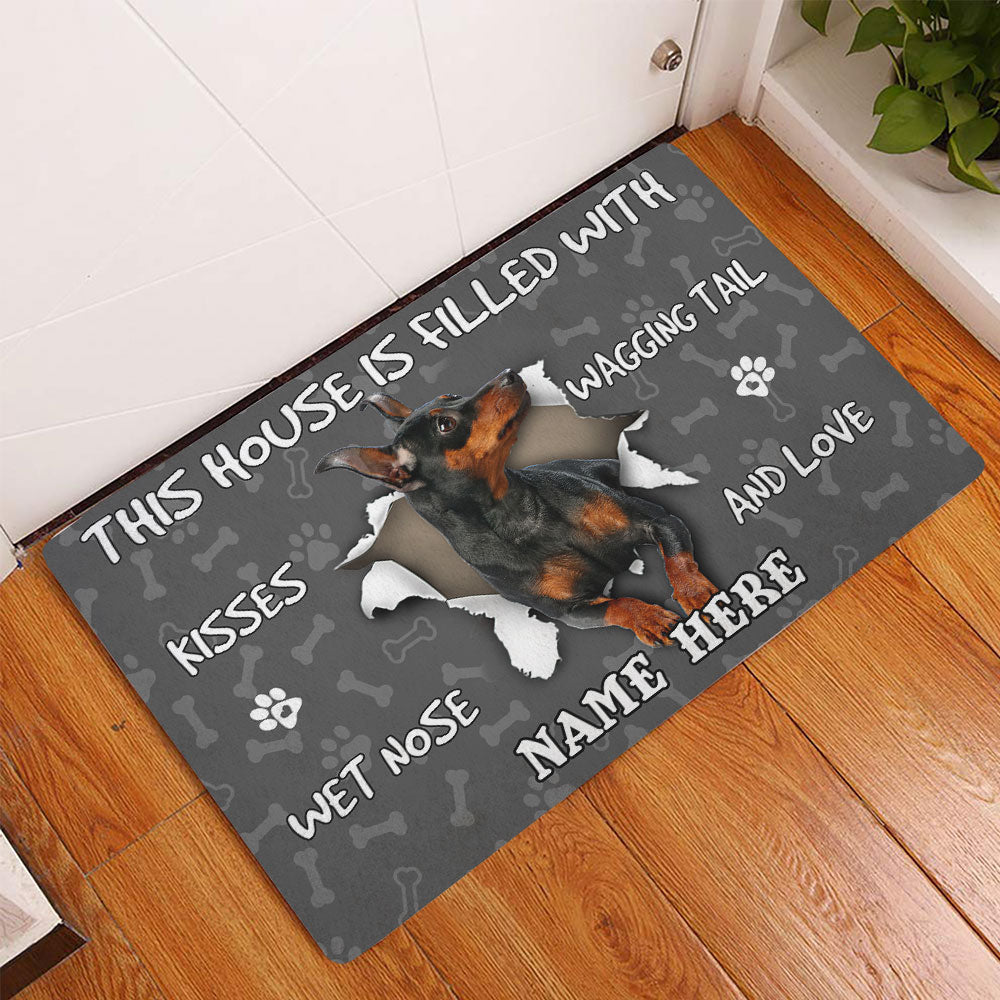 Ohaprints-Doormat-Outdoor-Indoor-Miniature-Pinscher-Dog-Lover-Pawprint-Custom-Personalized-Name-Rubber-Door-Mat-1378-