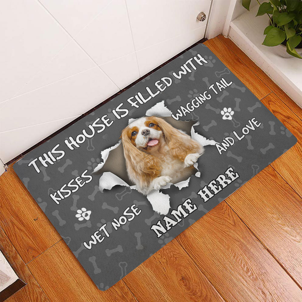 Ohaprints-Doormat-Outdoor-Indoor-Cavalier-King-Charles-Spaniel-Dog-Custom-Personalized-Name-Rubber-Door-Mat-1386-