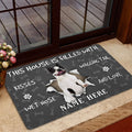 Ohaprints-Doormat-Outdoor-Indoor-Boston-Terrier-Dog-Lover-Pawprint-Grey-Custom-Personalized-Name-Rubber-Door-Mat-1394-