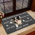 Ohaprints-Doormat-Outdoor-Indoor-Corgi-Dog-Pet-Lover-Pawprint-Grey-Custom-Personalized-Name-Rubber-Door-Mat-1395-