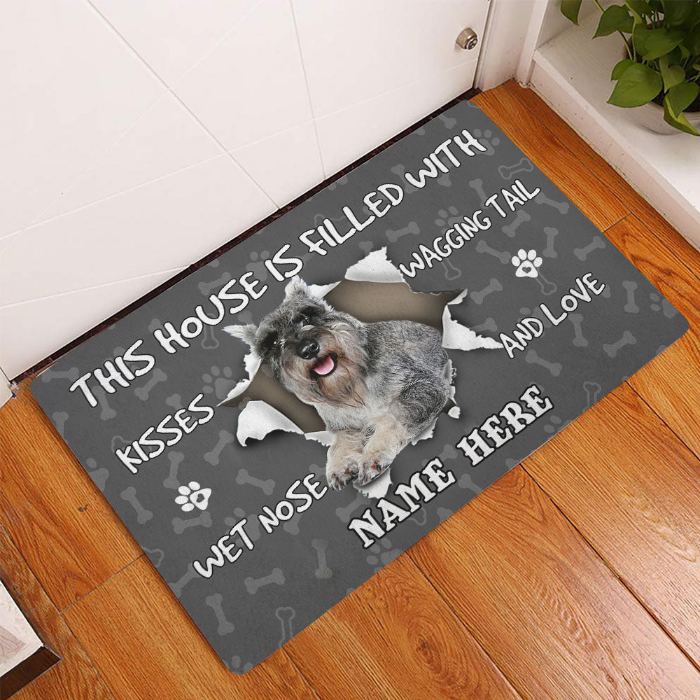 Ohaprints-Doormat-Outdoor-Indoor-Miniature-Schnauzer-Dog-Lover-Pawprint-Custom-Personalized-Name-Rubber-Door-Mat-1406-