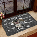 Ohaprints-Doormat-Outdoor-Indoor-Miniature-Schnauzer-Dog-Lover-Pawprint-Custom-Personalized-Name-Rubber-Door-Mat-1406-