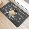 Ohaprints-Doormat-Outdoor-Indoor-Pug-Dog-Pet-Lover-Pawprint-Grey-Custom-Personalized-Name-Rubber-Door-Mat-1408-