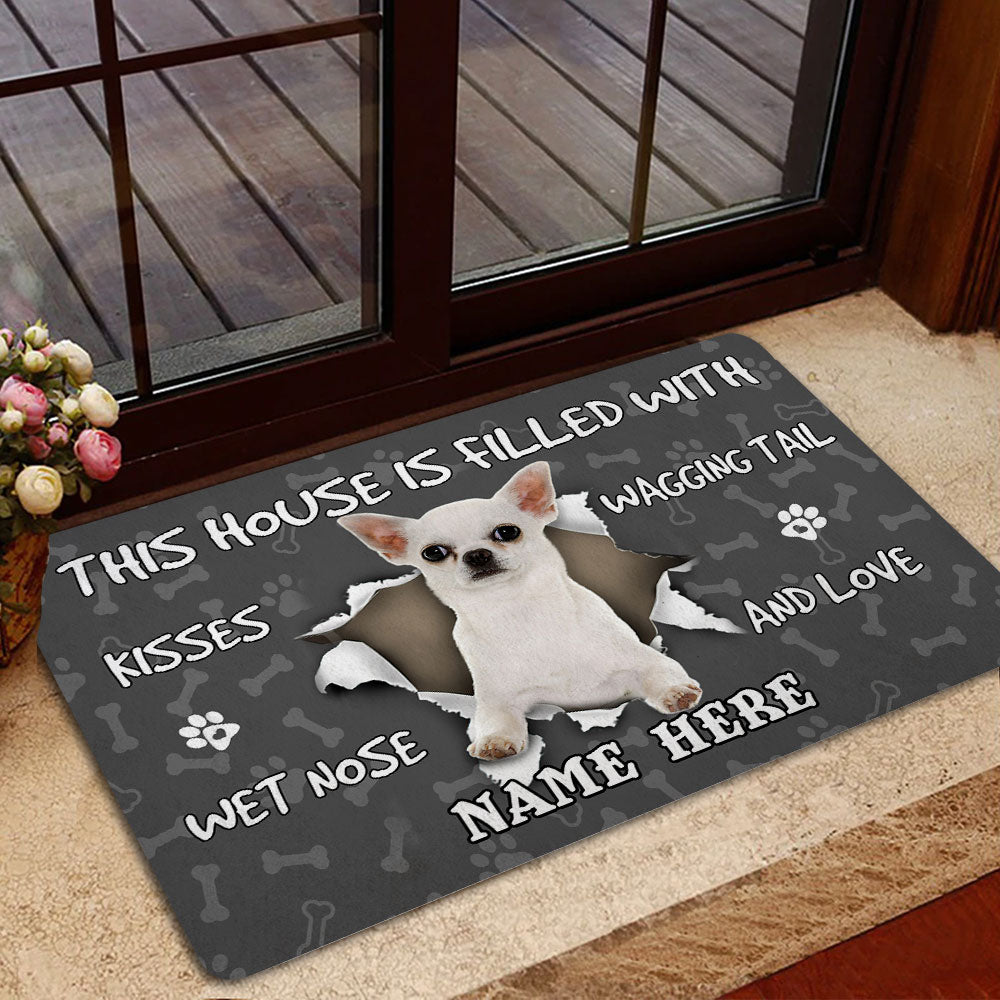 Ohaprints-Doormat-Outdoor-Indoor-Chihuahua-Dog-Lover-Pawprint-Grey-Custom-Personalized-Name-Rubber-Door-Mat-1418-