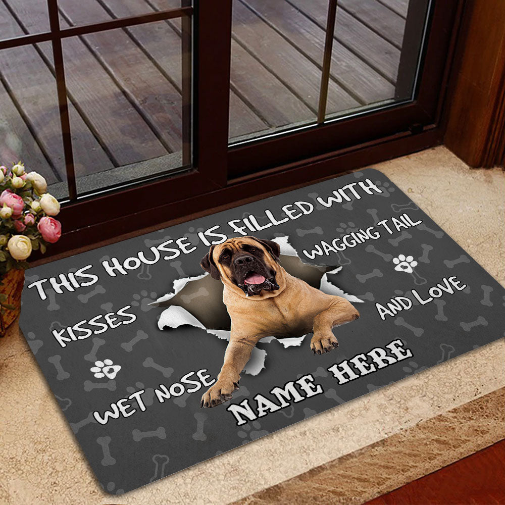 Ohaprints-Doormat-Outdoor-Indoor-English-Mastiff-Dog-Lover-Pawprint-Grey-Custom-Personalized-Name-Rubber-Door-Mat-1425-