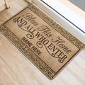 Ohaprints-Doormat-Outdoor-Indoor-Bless-This-Home-Christian-Gift-Brown-Custom-Personalized-Name-Rubber-Door-Mat-547-