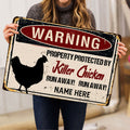 Ohaprints-Doormat-Outdoor-Indoor-Chicken-Farm-Animal-Halloween-Funny-Custom-Personalized-Name-Rubber-Door-Mat-554-