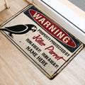 Ohaprints-Doormat-Outdoor-Indoor-Warning-Parrot-Bird-Halloween-Funny-Custom-Personalized-Name-Rubber-Door-Mat-557-