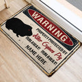 Ohaprints-Doormat-Outdoor-Indoor-Warning-Guinea-Pig-Pet-Halloween-Funny-Custom-Personalized-Name-Rubber-Door-Mat-558-